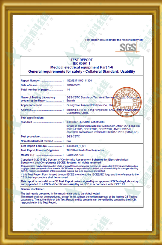 SGS国际医疗器械证明-(4)